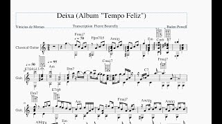 Deixa  (Instrumental - Album Tempo Feliz ©1966) by Baden Powell - Transcription Pierre Bourrelly