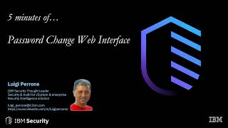 5 minutes of... zMFA Password Change Web Interface