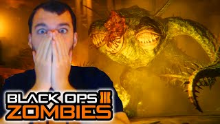 BLACK OPS 3 ZOMBIES OFFICIAL TRAILER - SHADOWS OF EVIL GAMEPLAY REACTION! (Call of Duty)