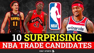 Top 10 SURPRISING NBA Trade Candidates Ft. Trae Young, Pascal Siakam, Zach LaVine | NBA Trade Rumors
