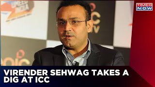 Former Indian Cricketer Sehwag Takes A Dig At ICC Over 'Cold Food' Served To Team India| Latest News