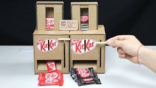 Wow! DIY KitKat Chocolate Vending Machine