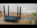 TOTOLINK Wi-Fi 6 AX1500 Gigabit Router #X2000R