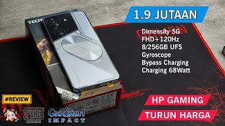 HP GAMING TURUN HARGA!1.9 Jutaan Dimensity 5G Charging 68 Watt - Review Tecno Pova 5 Pro di 2025