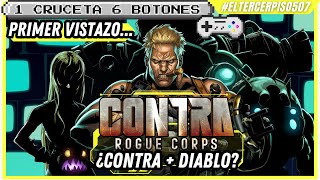 Primer Vistazo - Contra: Rogue Corps - 1 Cruceta y 6 Botones