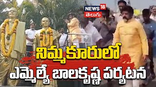 Nandamuri Balakrishna Visits Nimmakuru | నిమ్మకూరులో బాలకృష్ణ పర్యటన | AP Politics | News18 Telugu