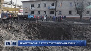 Radar - Rengeteg civil életet követelnek a háborúk (2023-11-21) - HÍR TV