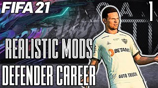 FIFA21 CENTREBACK CAREER MODE | REALISTIC MODS! | WE GOT THE UPDATED KITS!!!! | #1