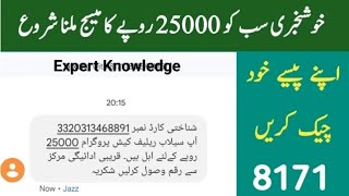 BISP 25000 CNIC Check Status Online - Apply For BISP Ehsaas Program 2025