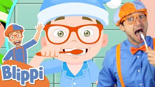 Brush Your Teeth With Blippi | Educational Songs For Kids