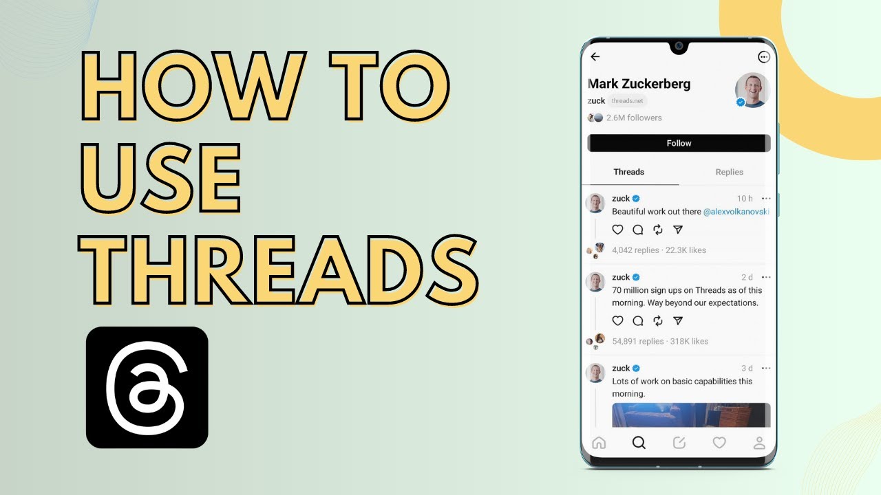 How To Use Threads By Instagram Tutorial Youtube
