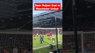 Dean Huijsen Goal vs Manchester United | Bournemouth vs Manchester United #huijsen #allgoals