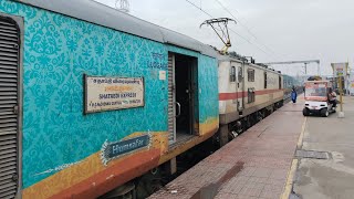 II Chennai - Erode Monsoon Train Journey II 12243 Coimbatore Shatabdhi Express II Indian Railways II