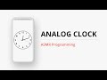 ASMR Programming - Coding Analog Clock - No Talking