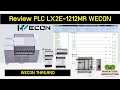 Review PLC LX2E1212MR Wecon : miniature innovation