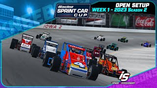 Sprint Car - Iowa Speedway - iRacing