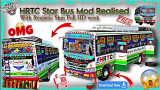 HRTC Rampur Depot Star Bus Skin \u0026 Mod ||Rampur To Delhi Star Bus Mod|| Download Now😍❤️#bussid #hrtc