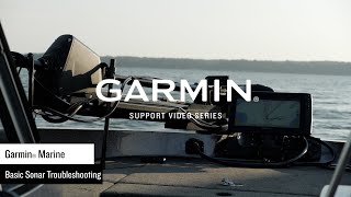 Garmin Support | Troubleshooting Marine Sonar