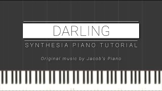 Darling - Jacob's Piano \\ Synthesia Piano Tutorial