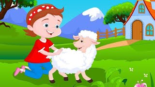Mary Had A Little Lamb Nursery Rhyme With Lyrics - Cartoon Animation Rhymes ...