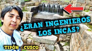 Esta fuente sigue funcionando desde hace 600 años sin parar | TIPÓN : Ingeniería Hidráulica Inca