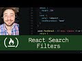 React Search Filters (P5D90) - Live Coding with Jesse