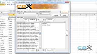 ZIP Code Census Demographic Data in Microsoft Excel