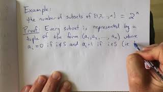 The addition and multiplication principle