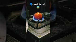 super fast Burning vegetable 🍅🔥.#fire #unbelievable #superfast #timelapse #experiment #science #wait