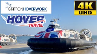 [Hover Travel: Southsea to Ryde Isle Of Wight] Griffon Hoverwork 12000TD Hovercraft (Island Flyer)