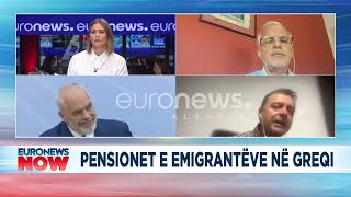 Pensionet e emigrantëve në Greqi, ekspertët diskutime në studion e Euronews Albania