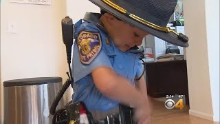 Colorado State Patrol Helps Make 4-Year-Old's Halloween Special