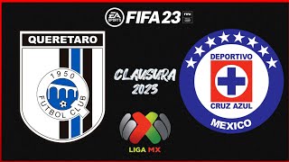 QUERÉTARO vs CRUZ AZUL (Liga MX) Fifa 22/23 Gameplay Highlights (No Commentary)