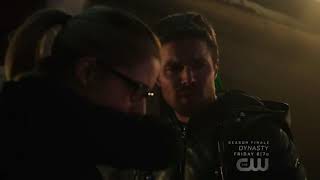 Arrow 6x22/Team Arrow vs Diaz and his army