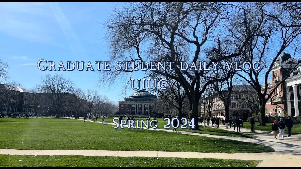 2024 | UIUC Spring School Vlog 🎒 - YouTube