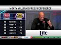 Pistons LIVE 2.13.24: Monty Williams