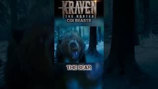 These CGI Beasts in Kraven : The Hunter | Lion, Buffaloes, Snow Leopard \u0026 Bear 🦁🐮🐻