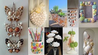 10 Home decorating ideas handmade with Seashell | Seashell craft ideas