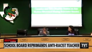 School Board Reprimands Anti-Racist Teacher