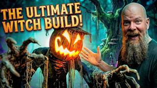 DIY Pumpkin Witch for Your Yard: Full Halloween Prop Build