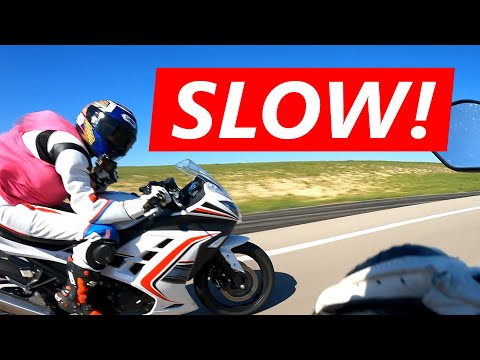 How fast can a 250cc sports bike go?