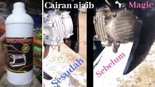 Cairan ajaib pembersih blok mesin || Magic soap - bukan cairan setan #sabunajaib