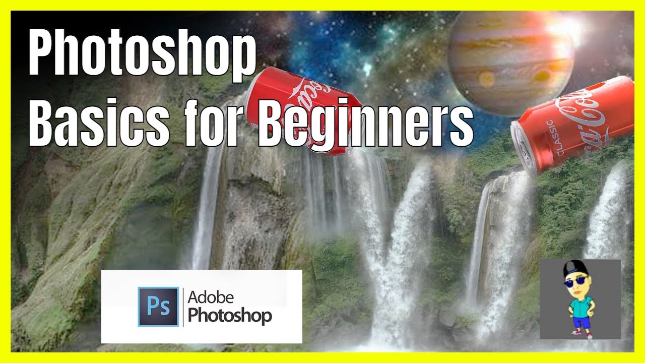 Adobe Photoshop Tutorial : The Basics For Beginners PART8 - YouTube