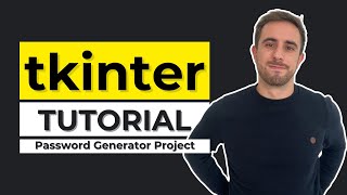 Tkinter Beginner Tutorial - Python Project to Creating a Password Generator UI in 4 MINUTES