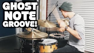 Ghost-Note Groove (Drum Lesson)