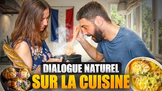 Ils te parlent de cuisine de façon authentique