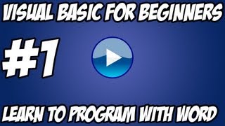 Visual Basic Tutorial - #1 - Hello World Advanced