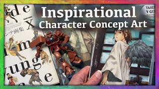 Inspirational character Concept Art + Anime