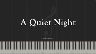 A Quiet Night \\ Jacob's Piano \\ Synthesia Piano Tutorial