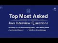 Top Java Interview Questions and Answers | HashMap vs ConcurrentHashMap, Volatile, Synchronized